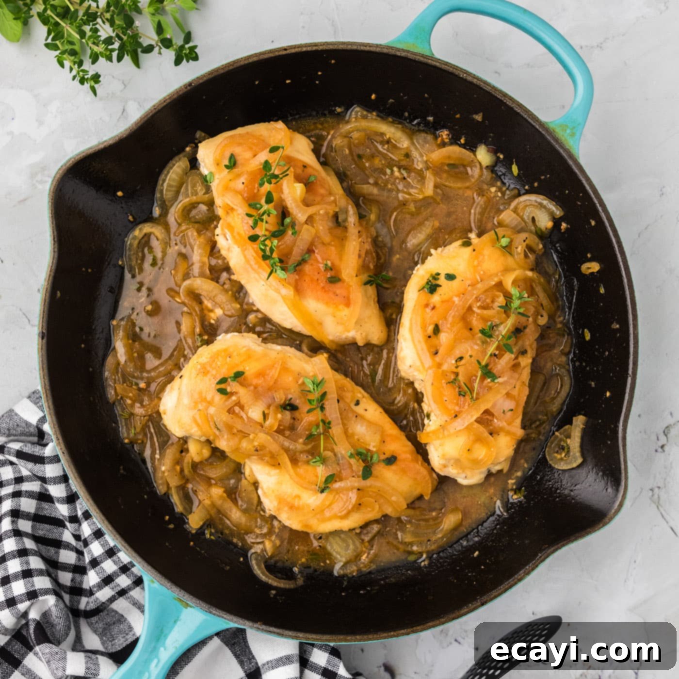 Savory Onion-Thyme Chicken 1 featured 92805