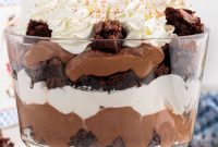 Decadent Brownie Trifle