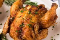 Crispy Golden Cornish Hens