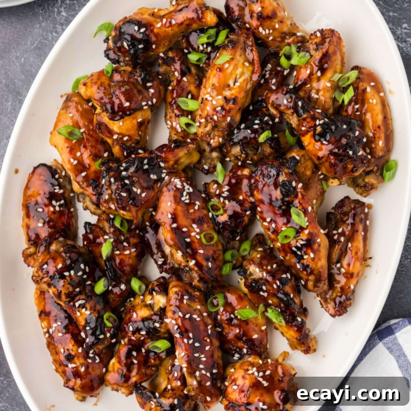 Sticky Honey Garlic Wings 1 featured 94701