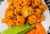 Buffalo Cauliflower Bites
