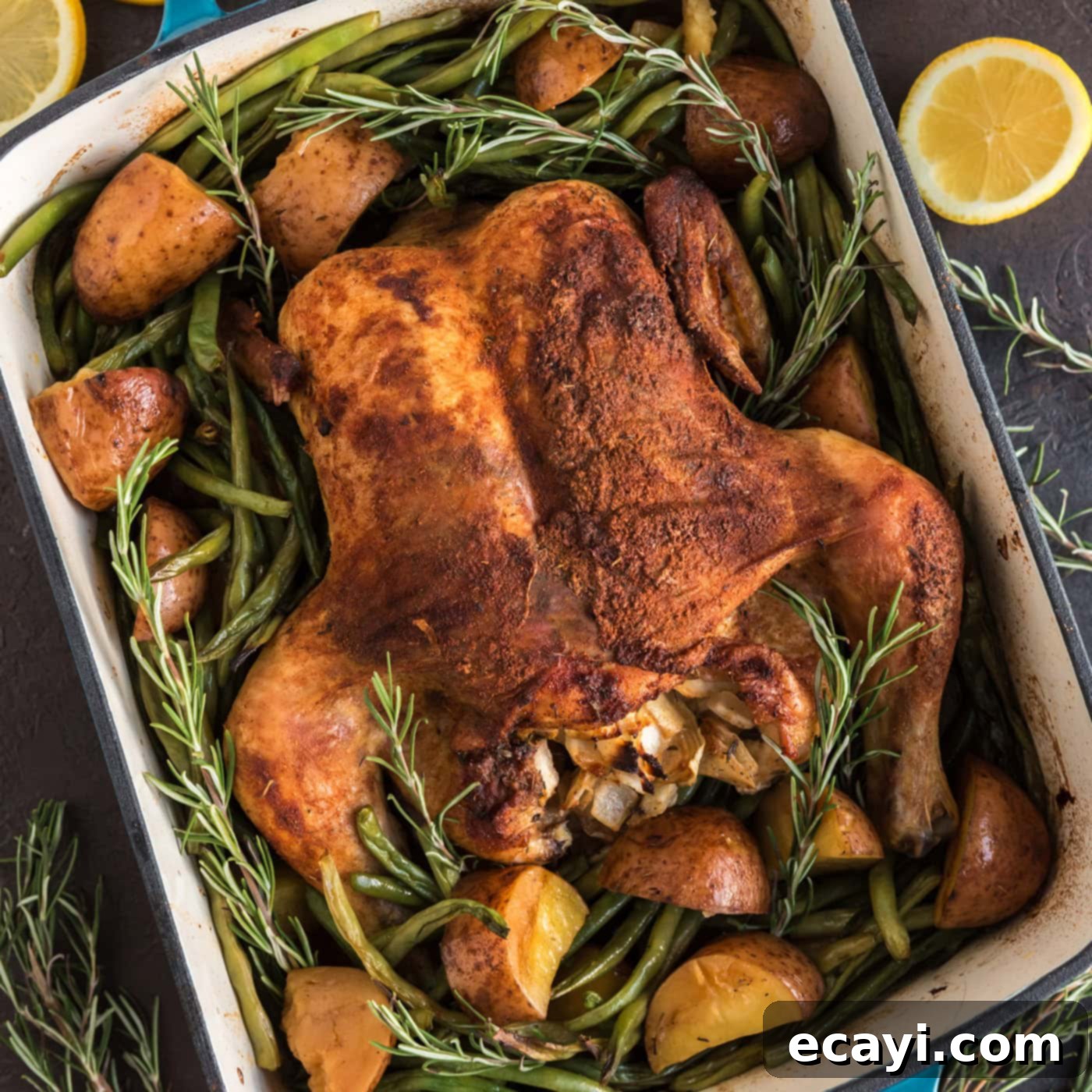 Slow Roasted Caramelized Chicken 1 featured 9536