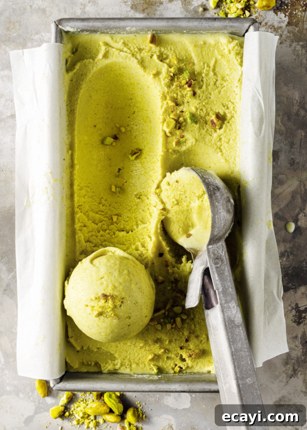 Authentic Pistachio Gelato from Our Homemade Paste 44 featured 9611