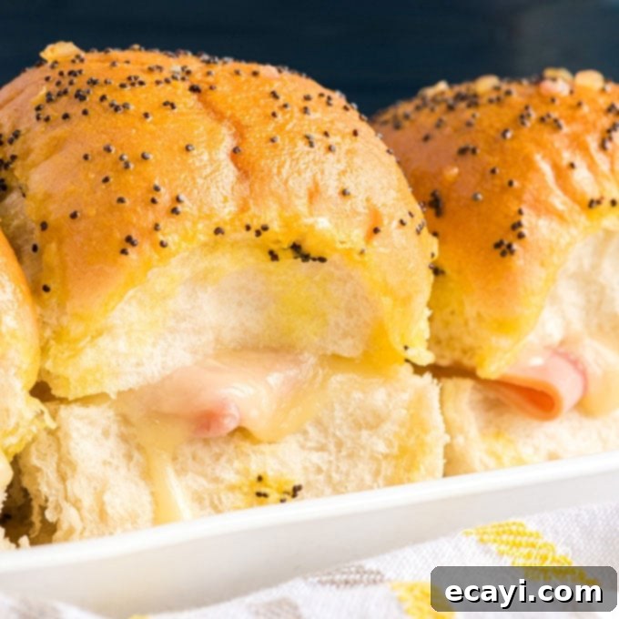 Ultimate Ham and Cheese Sliders 1 featured 9616