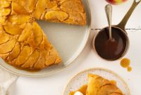 Sticky Maple Caramel Apple Tatin