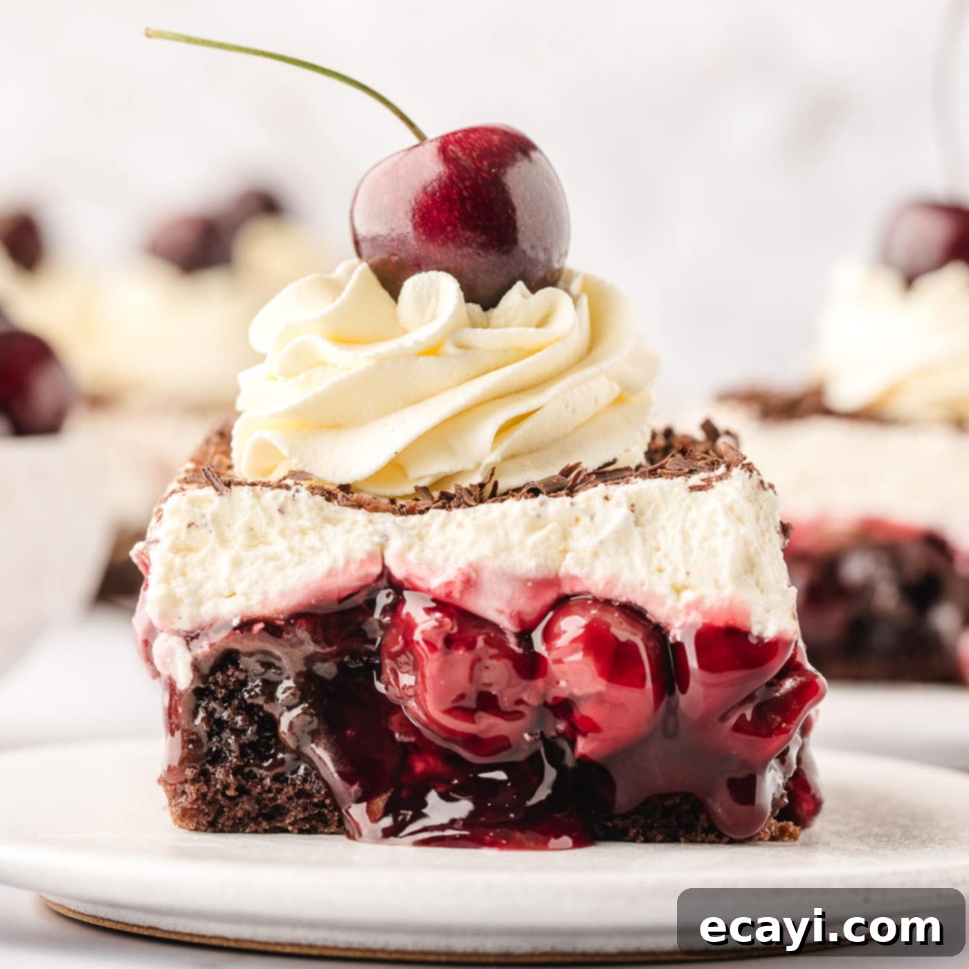 Decadent Black Forest Poke Cake 1 featured 96272