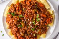 Hearty Bolognese Ragù
