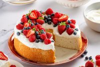 Heavenly Homemade Angel Food Cake