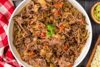 Golden Crispy Beef Carnitas