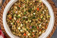 Zesty Lemon Herb Lentil Salad