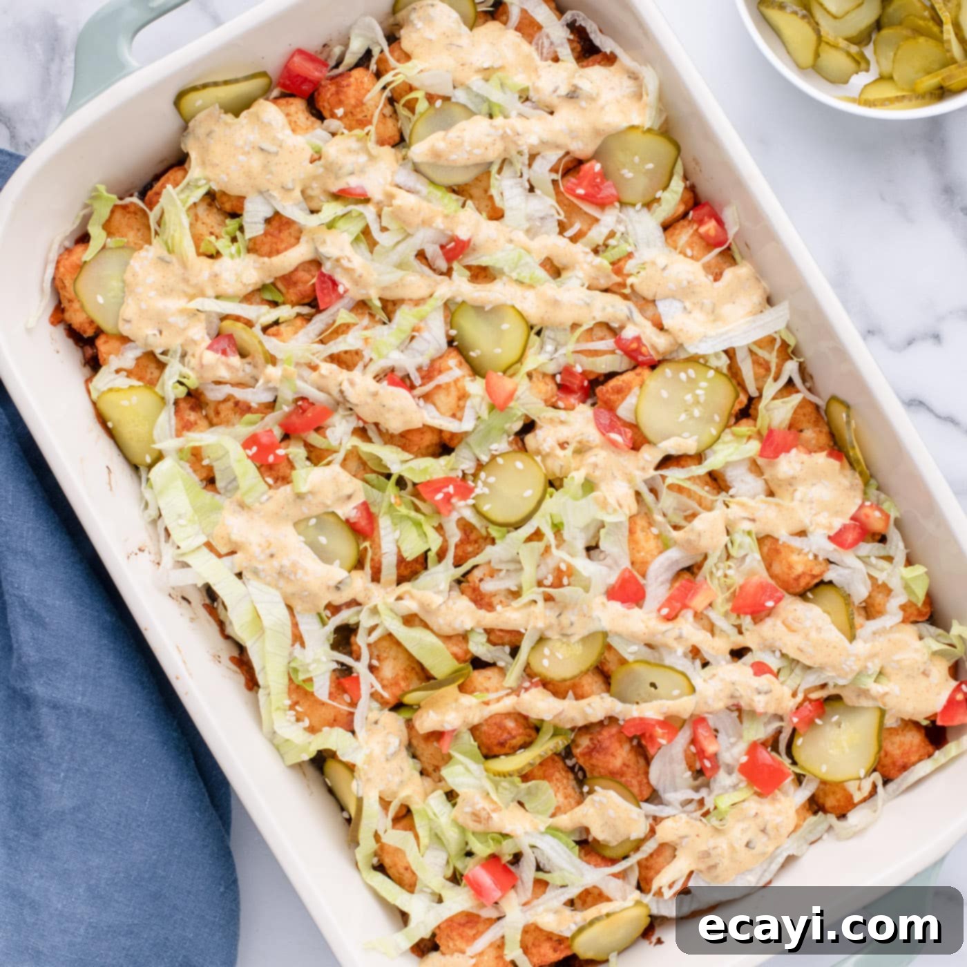 Special Sauce Cheeseburger Casserole 1 featured 97408