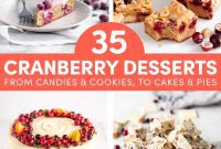 35 Cranberry Desserts to Make Your Holiday Table Sparkle, From Morning to Night