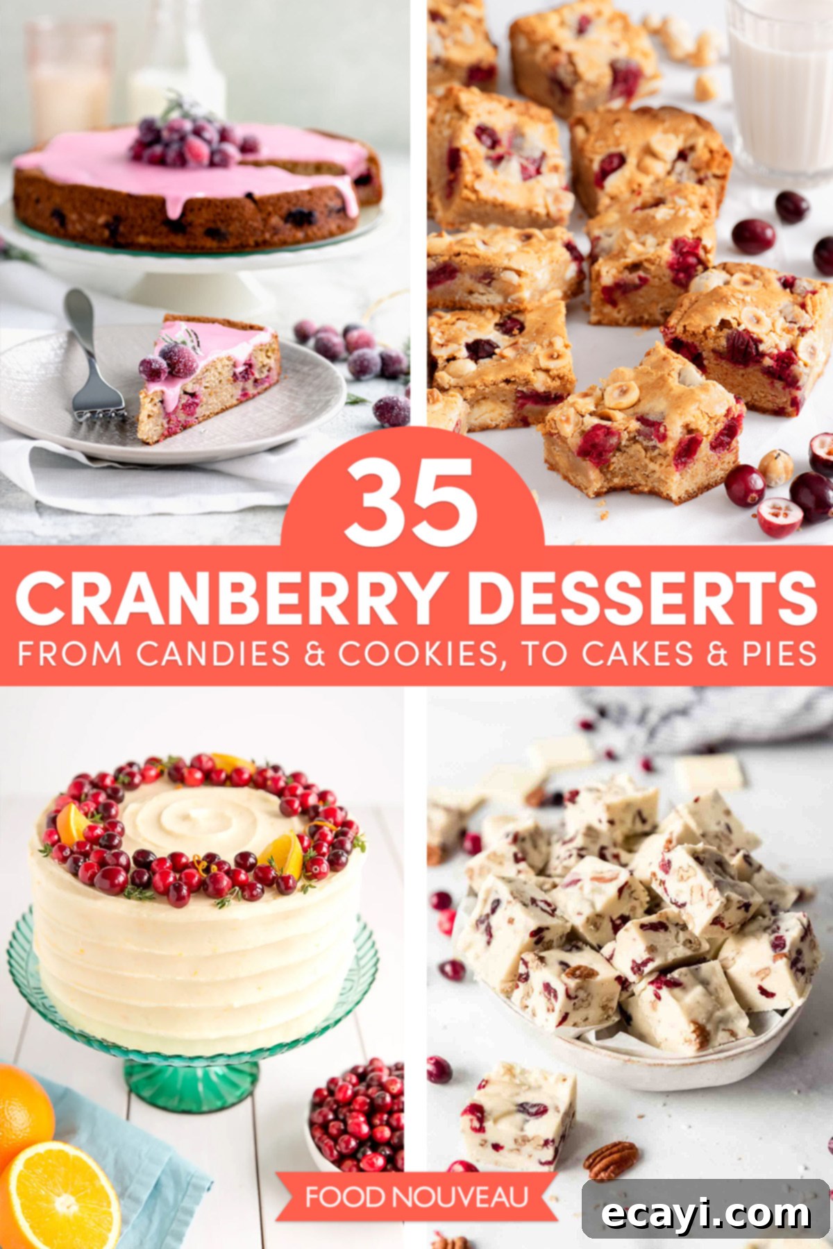 35 Cranberry Desserts to Make Your Holiday Table Sparkle, From Morning to Night 1 featured 9827