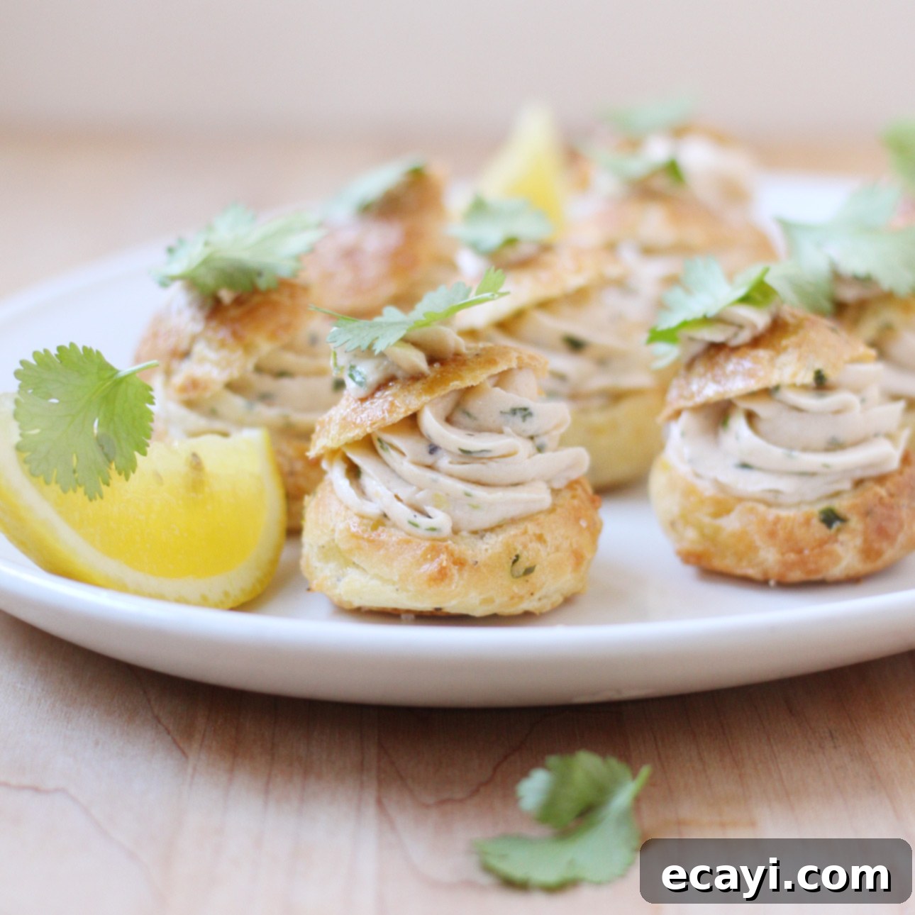 Golden Parmesan Puffs with Silky Smoked Salmon Mousse 1 featured 9870