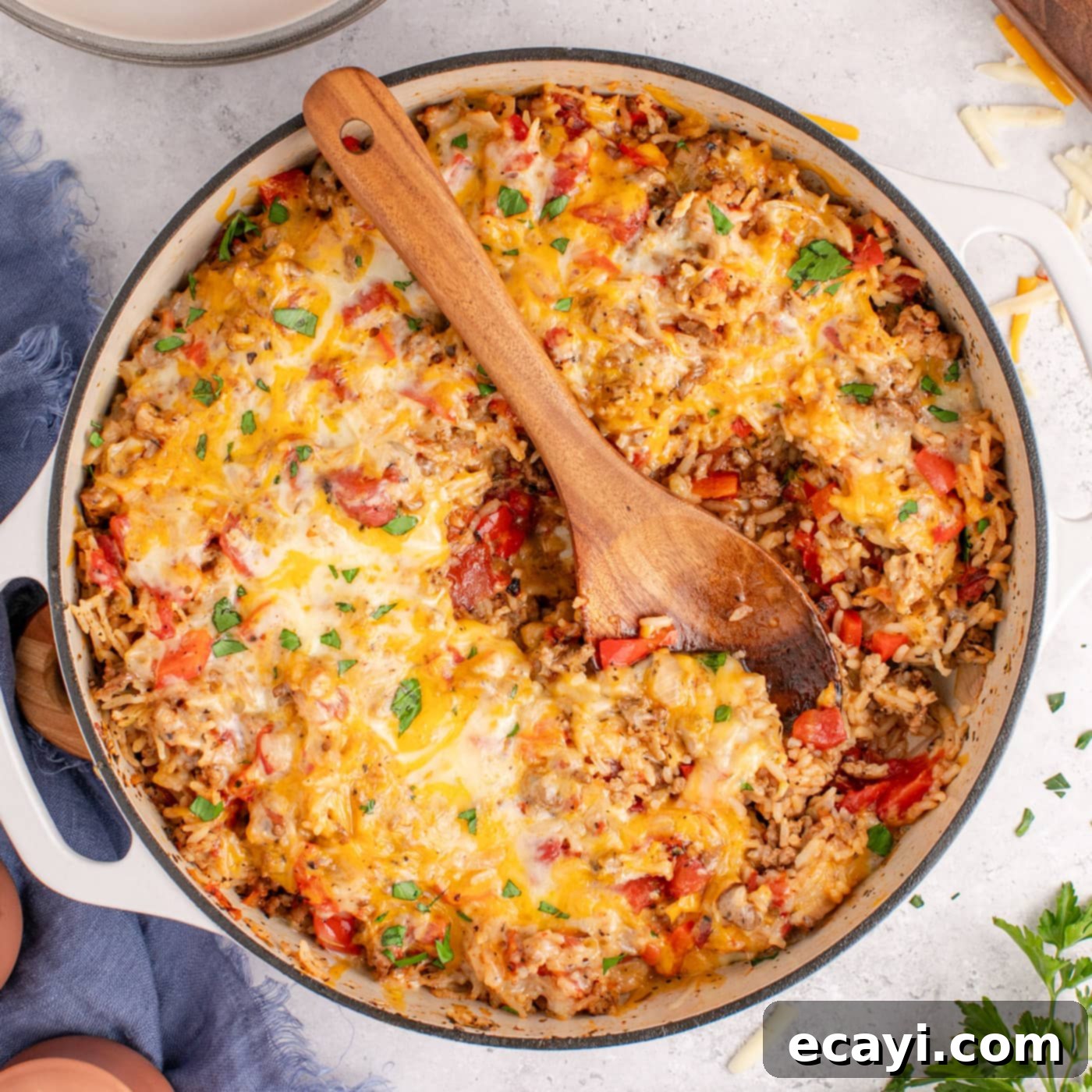 Deconstructed Stuffed Pepper Bake 1 featured 99263