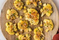 Crispy Smashed Cauliflower