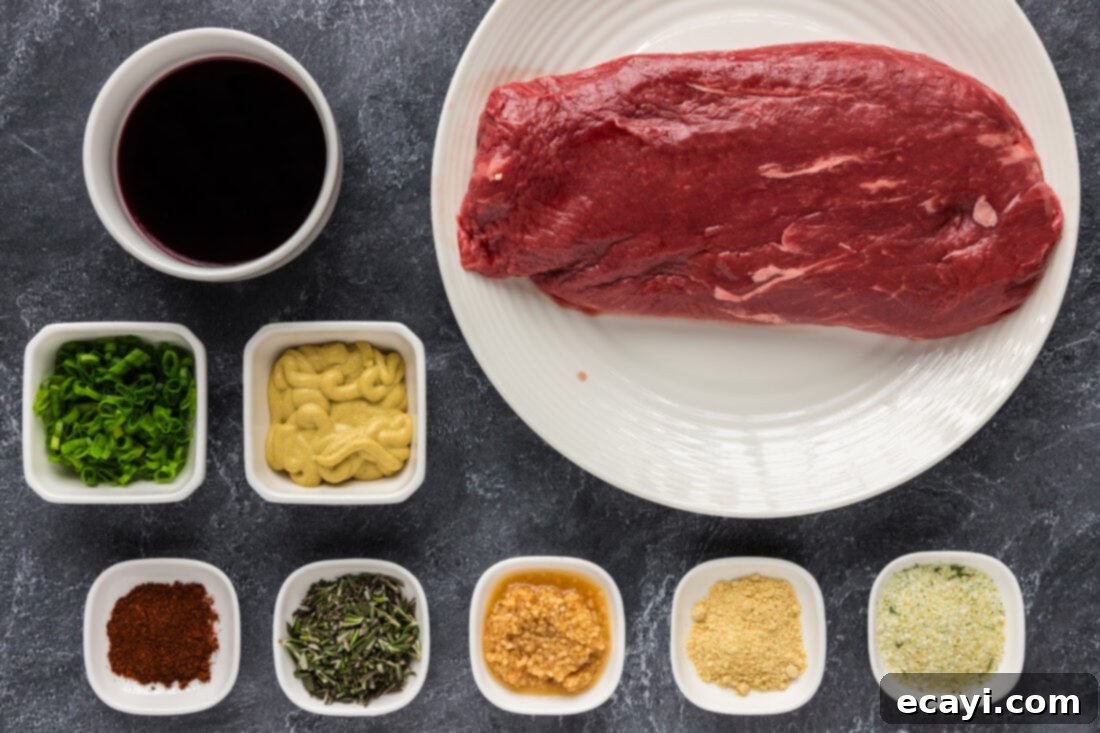 The Butcher's Secret Steak 4 Ingredients for Flat Iron Steak