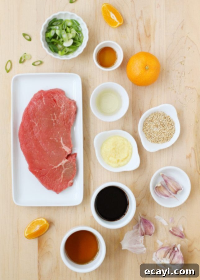 Sticky Orange-Sesame Beef Express 3 How to prepare beef for Superfast Sesame Orange Beef Stir-Fry
