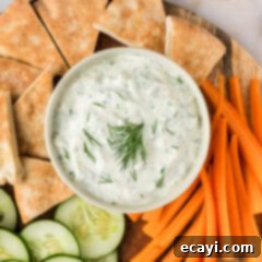 Classic Tzatziki Dip 10 Close up photo of a bowl of Tzatziki Sauce
