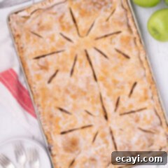 Sheet Pan Apple Pie 17 Pan of Apple Slab Pie
