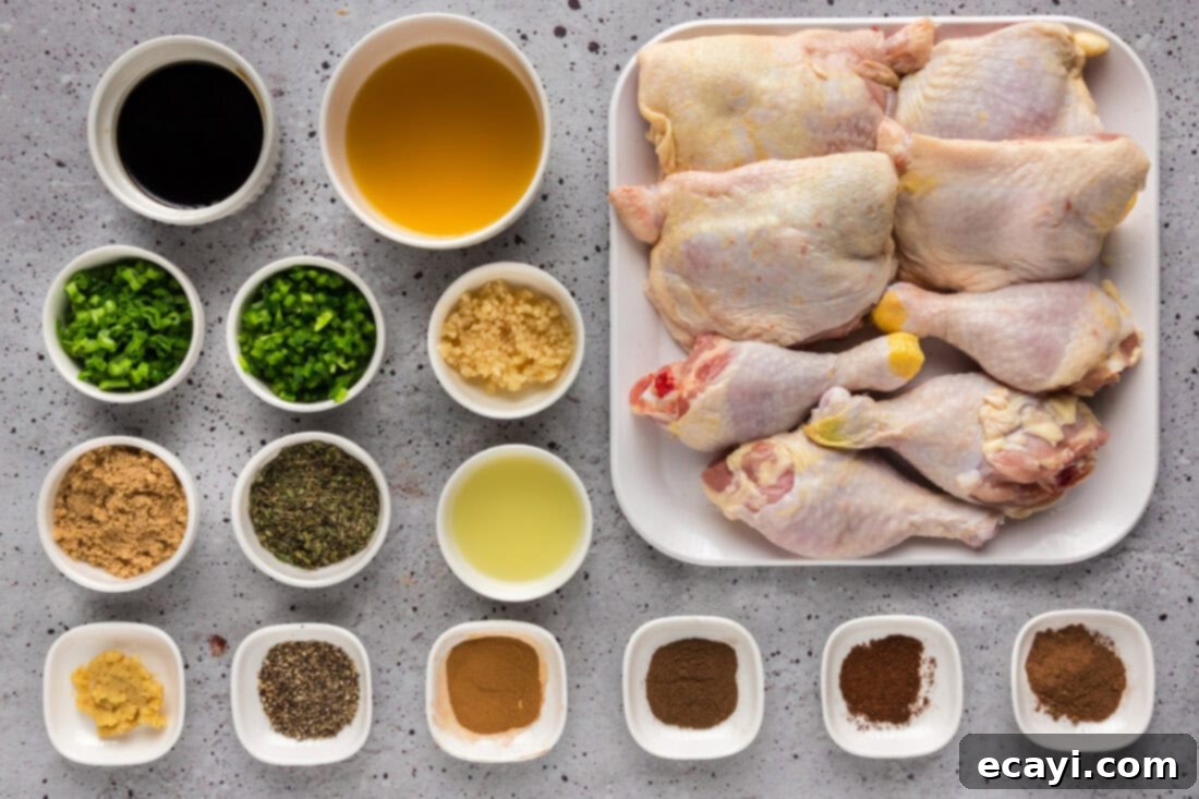 Caribbean Jerk Chicken 4 Ingredients for Jerk Chicken