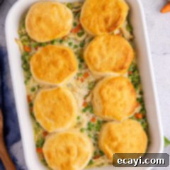 Hearty Chicken Pot Pie Casserole 14 Casserole dish of Chicken Pot Pie Casserole