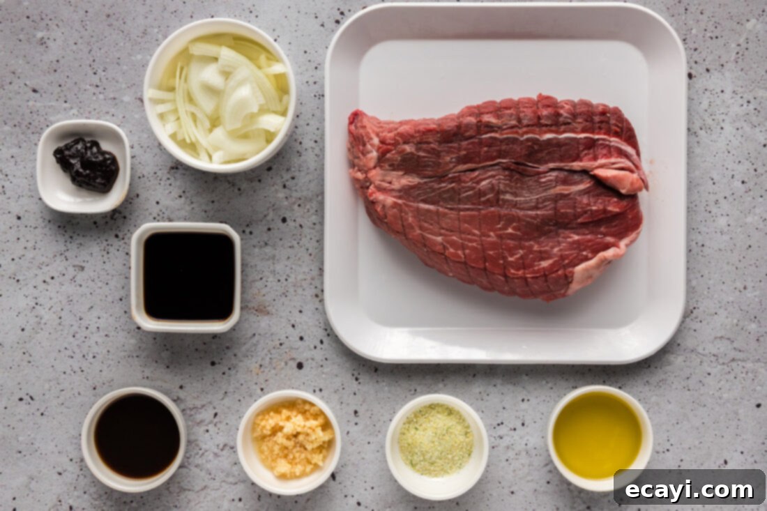 Easy Instant Pot Beef Tips and Gravy 4 Ingredients for Instant Pot Beef Tips and Gravy