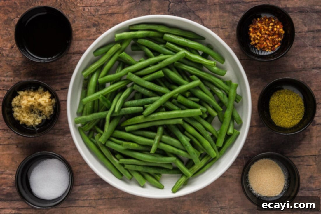 Garlic Sauteed Green Beans 4 Ingredients for Sautéed Green Beans