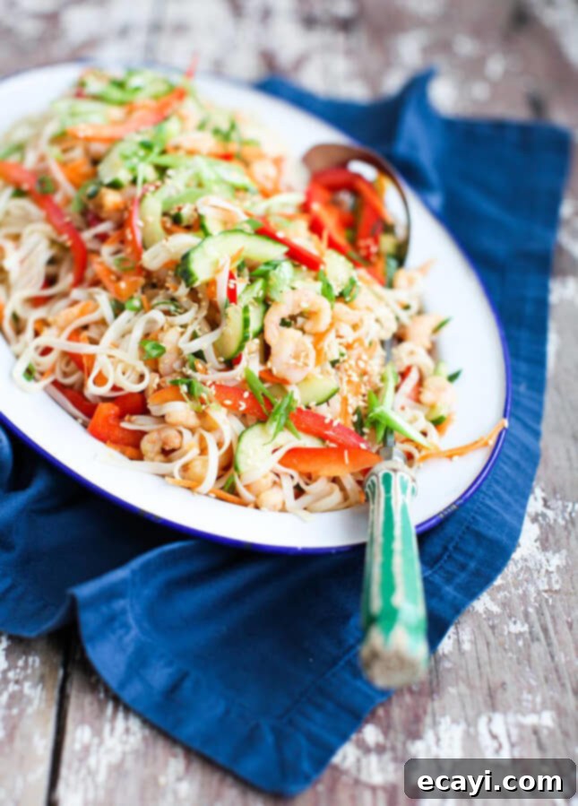 Fluffy Triple Berry Scones 6 Colorful Rainbow Rice Noodle Salad with Shrimp and Sesame from Simple Bites, perfect for lunch
