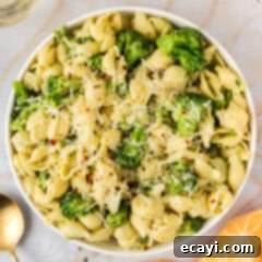 Creamy Broccoli Pasta 9 Bowl of Broccoli Pasta