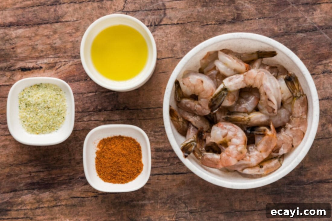 Tender Steamed Shrimp 4 Ingredients for Steamed Shrimp