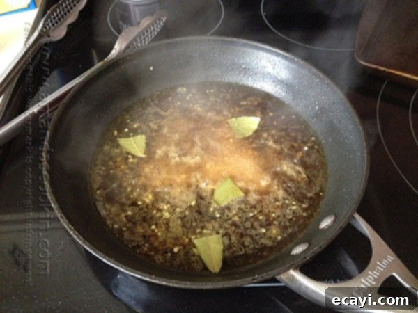 Velvet Brandy Pot Roast 8 Deglaze the pan and bring to a boil