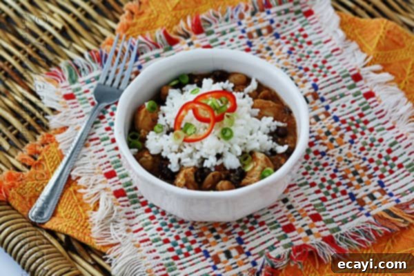 Vibrant Three Bean Salsa Chicken and Rice 8 Just added the slow cooker chicken recipe to my menu plan!