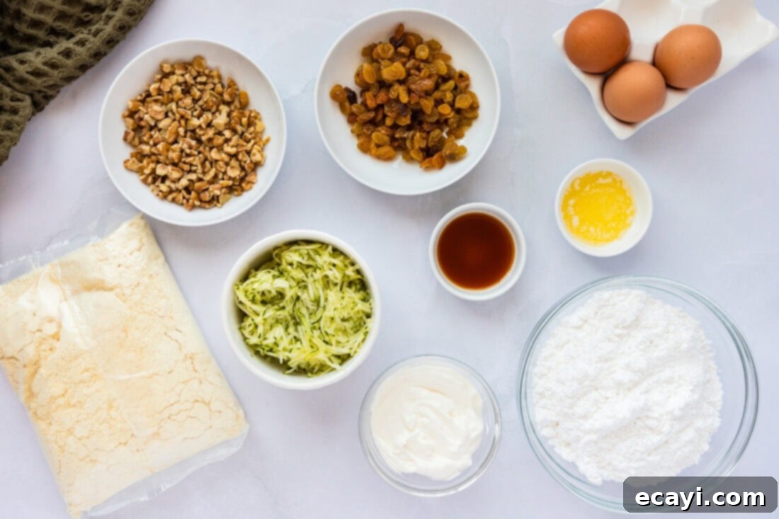 Quick Zucchini Muffins 4 Ingredients for Shortcut Zucchini Muffins