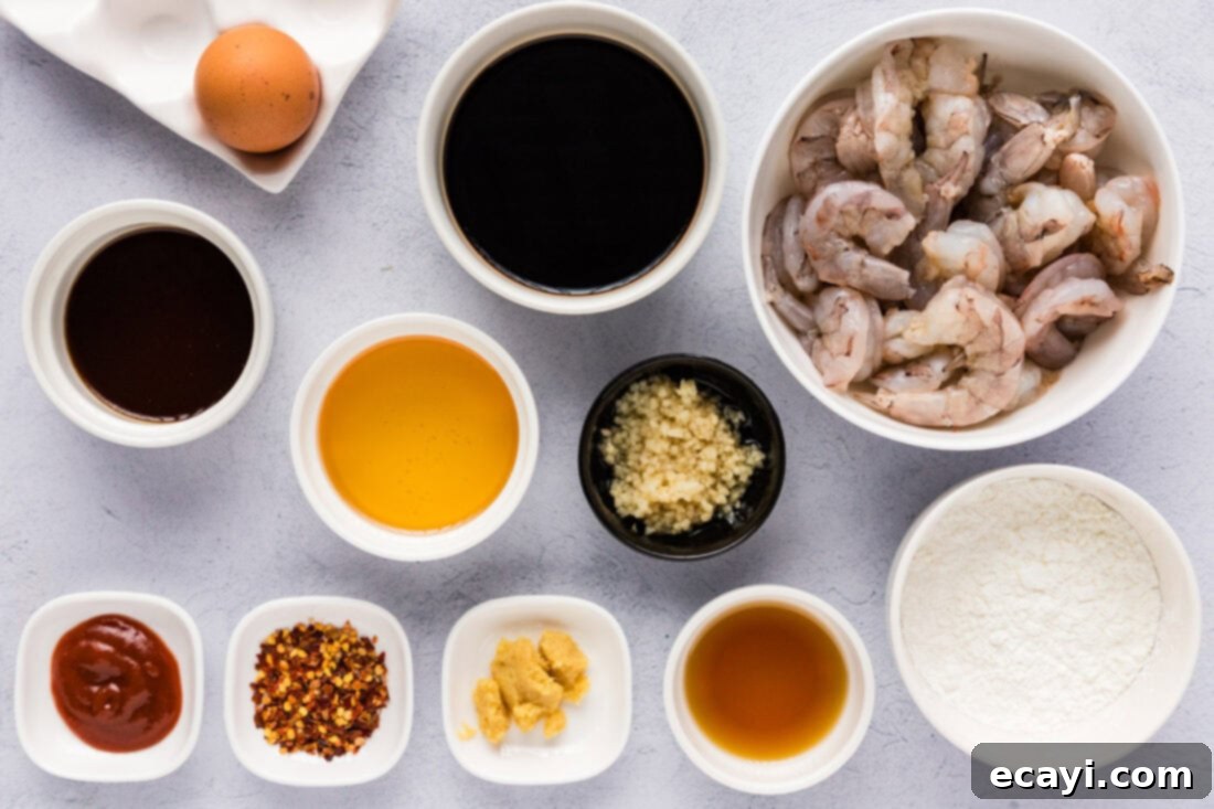 Glazed Mongolian Shrimp 4 Ingredients for Mongolian Shrimp