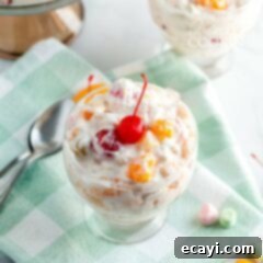 Heavenly Ambrosia Fruit Delight 10 dish of Ambrosia Salad