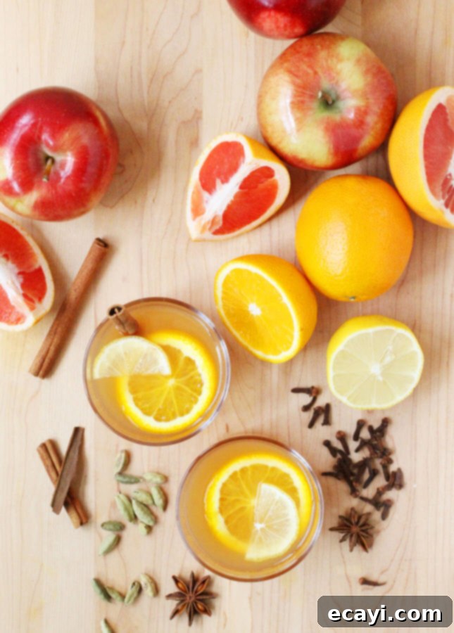 Spiced Citrus Warmer 3 Mulled Citrus Cider // FoodNouveau.com