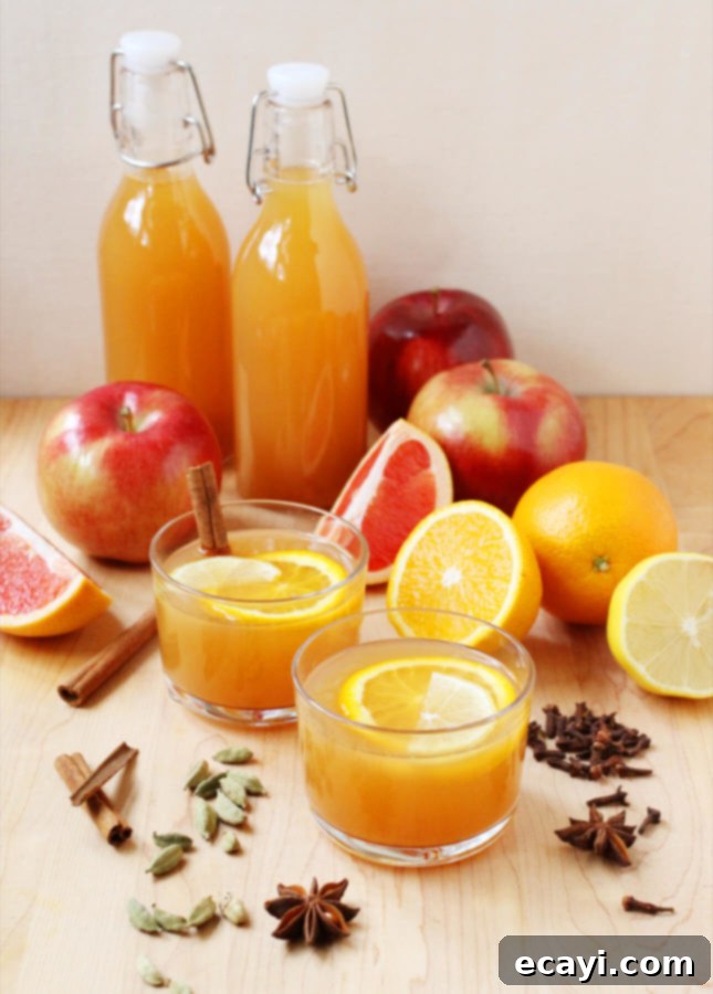 Spiced Citrus Warmer 4 Mulled Citrus Cider // FoodNouveau.com