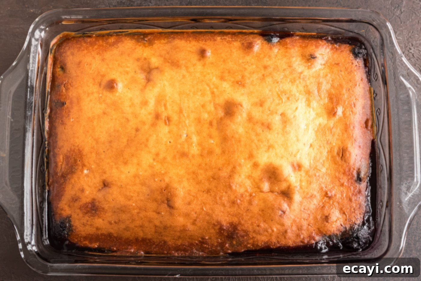 Blueberry Flip Cake 13 baked blueberry upside down cake
