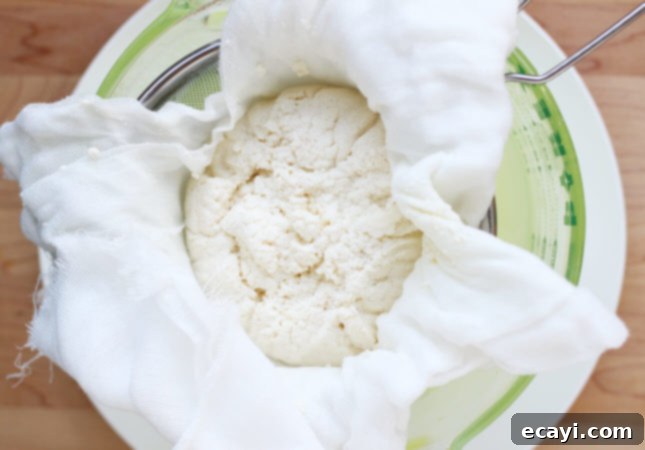 Whip Up Fresh Ricotta At Home 3 How to Make Homemade Ricotta Cheese: A Detailed, Step-by-Step Recipe // FoodNouveau.com