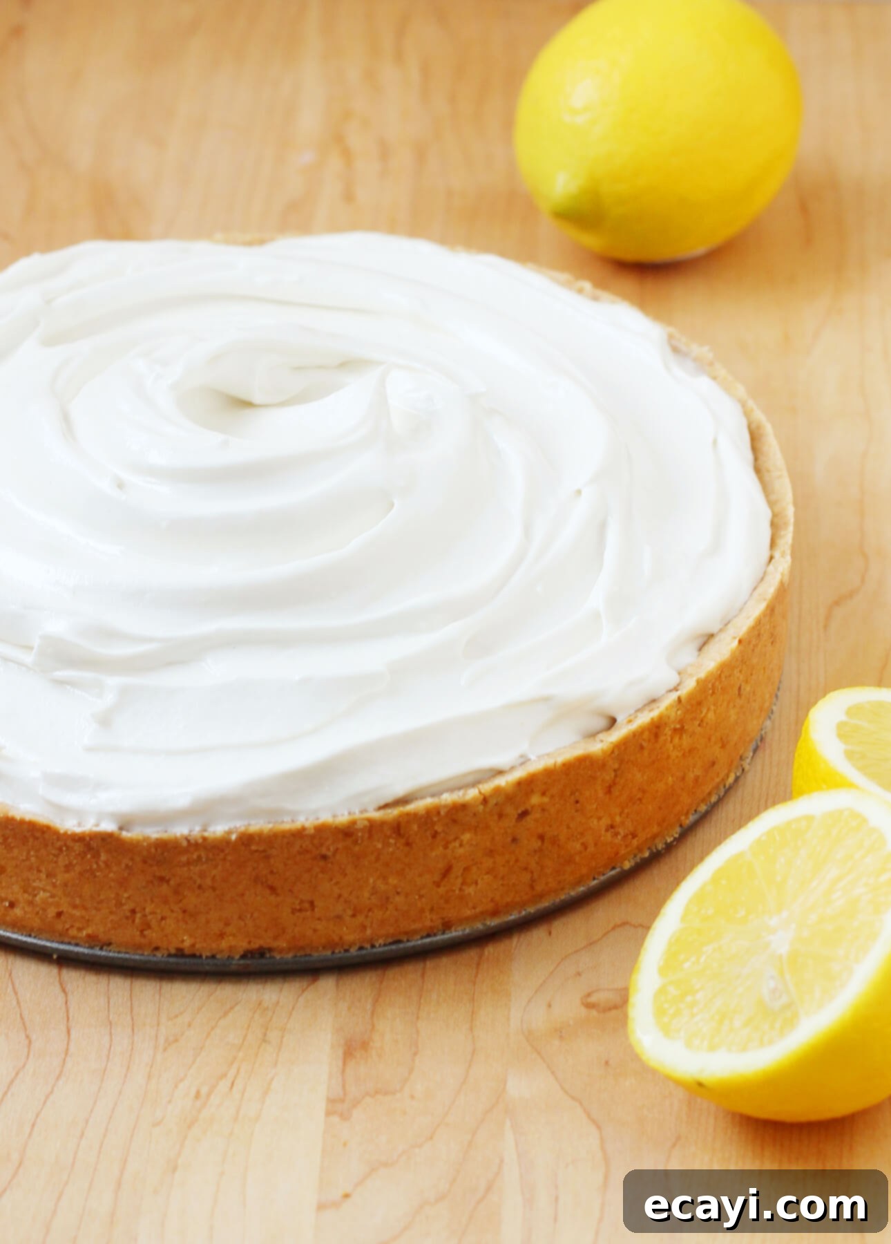 Ultimate Lemon Meringue Pie Simple Press-In Crust 4 How to Make a Perfect Lemon Meringue Pie: This Lemon Meringue Pie recipe will create a truly memorable dessert: the easy, cookie-like hazelnut crust combined with the zesty filling and creamy Italian meringue will delight all fans of this classic dessert. Helpful tips and how-to video included! // FoodNouveau.com