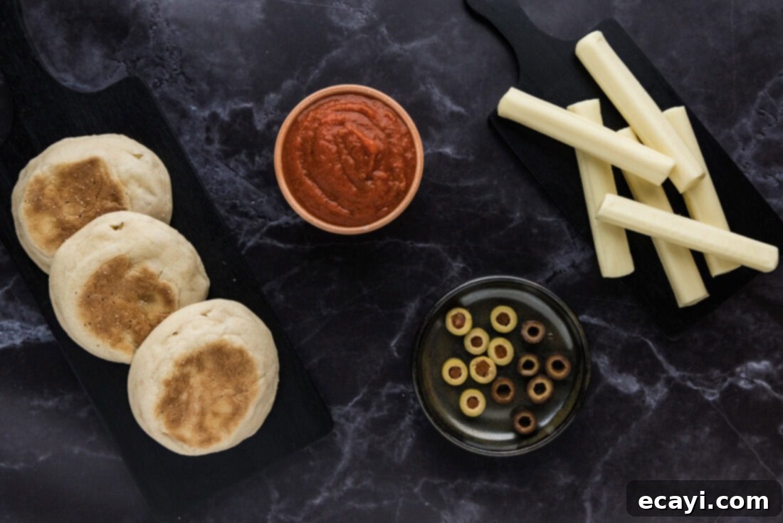 Mummy Mini Pizza Bites 4 Ingredients for Mini Mummy Pizzas