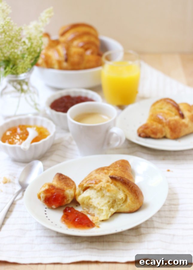 Mastering Flaky Homemade Croissants 22 How to Make Homemade Croissants from Scratch // FoodNouveau.com