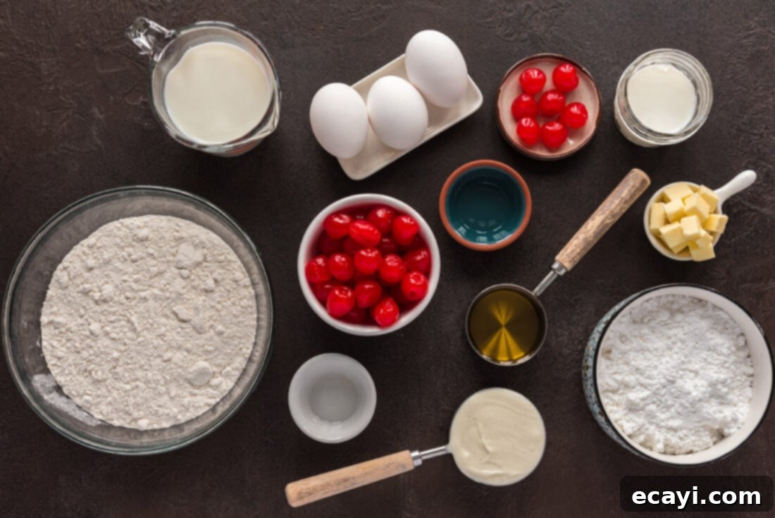 Ruby Maraschino Bundt 4 Ingredients for Maraschino Cherry Bundt Cake