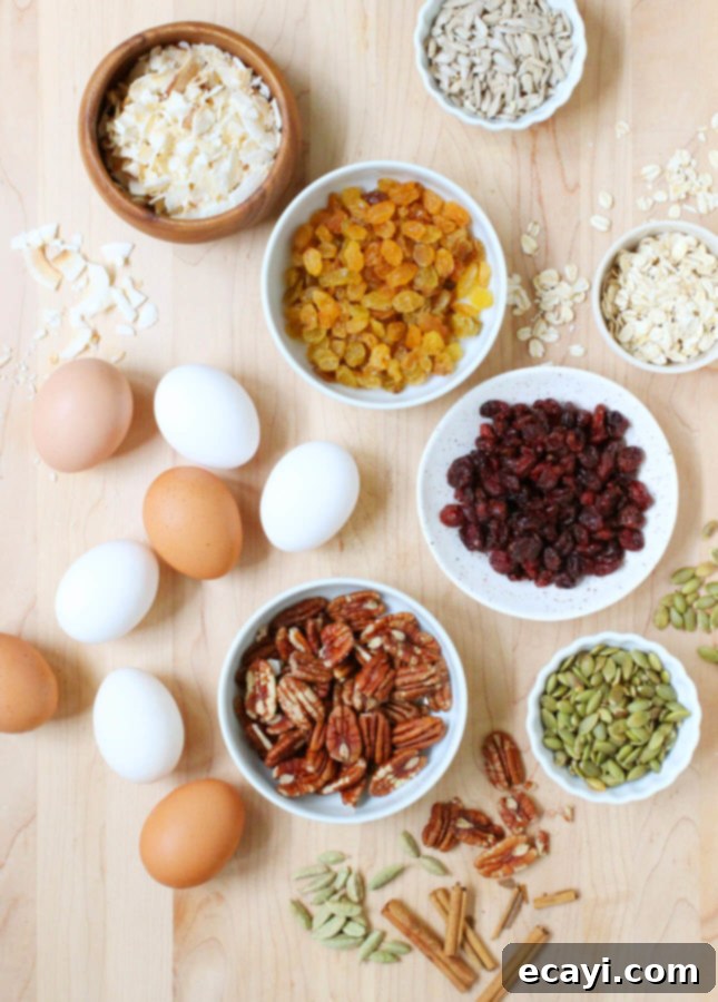 Overnight Granola Breakfast Pudding 3 Make-Ahead Granola Breakfast Bread Pudding // FoodNouveau.com