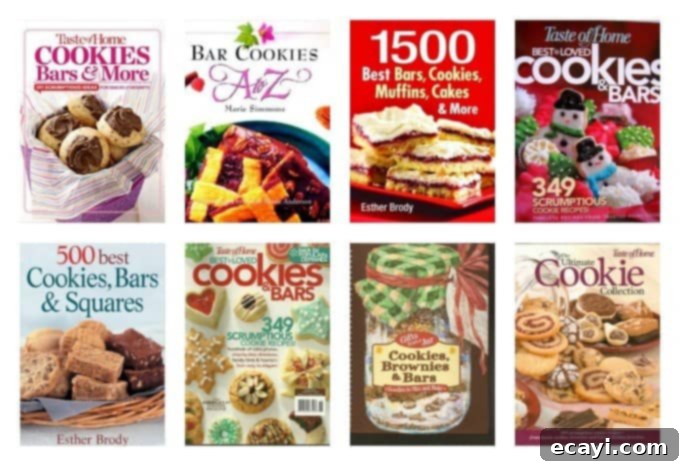 Baked Bar Bliss More Than 45 Sweet Recipes 3 A collection of cookbooks on bar recipes and cookie recipes.