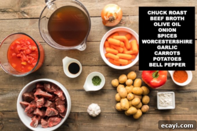 Comforting Homemade Goulash 2 ingredients for goulash stew