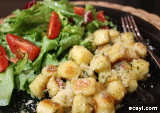Homemade Gnocchi with Pesto and Parmigiano-Reggiano // FoodNouveau.com Homemade Gnocchi with Pesto and Parmigiano-Reggiano // FoodNouveau.com
