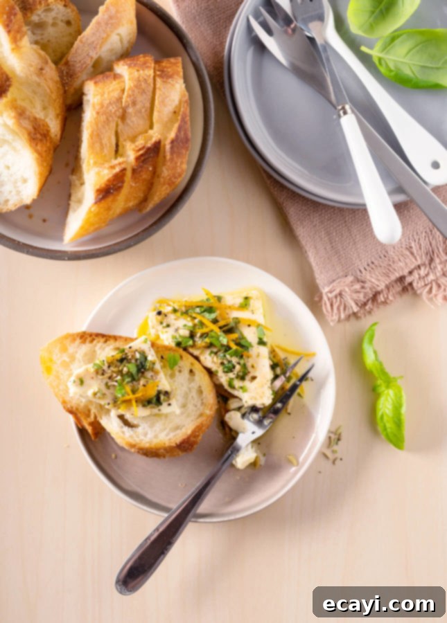 Zesty Orange Herb Feta 4 Orange-and-Fresh-Herb Marinated Feta // FoodNouveau.com