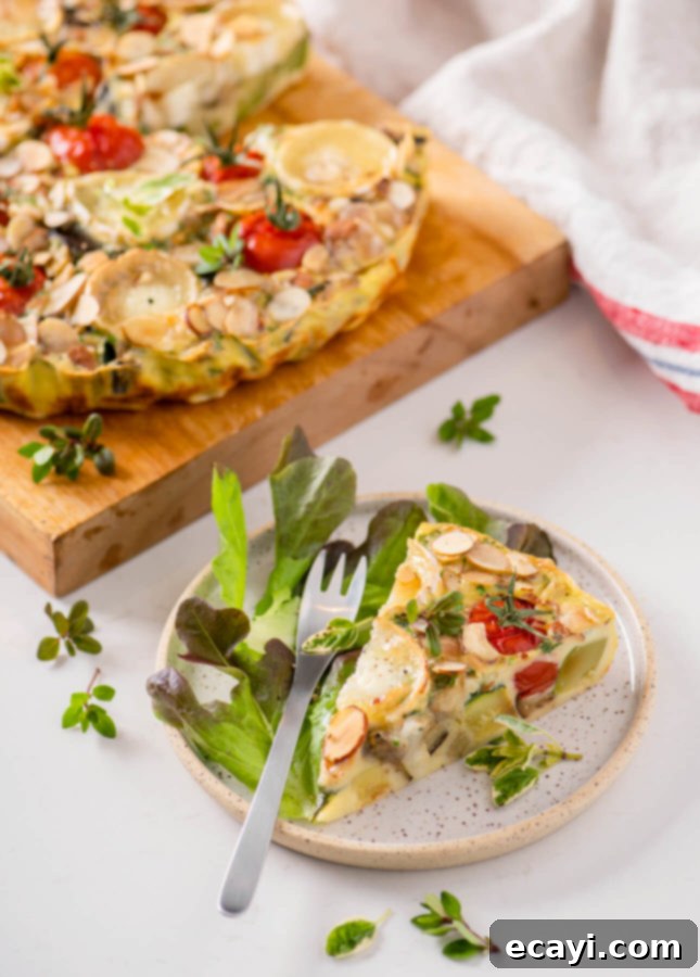 Garden Fresh Goat Cheese Clafoutis 5 Savory Clafoutis with Summer Vegetables and Goat Cheese // FoodNouveau.com